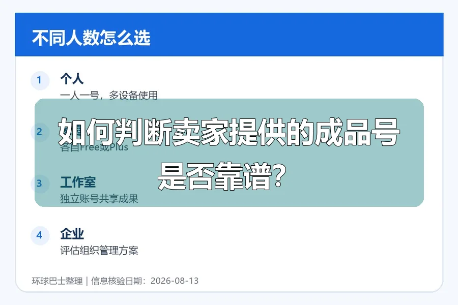 如何判断卖家提供的成品号是否靠谱？